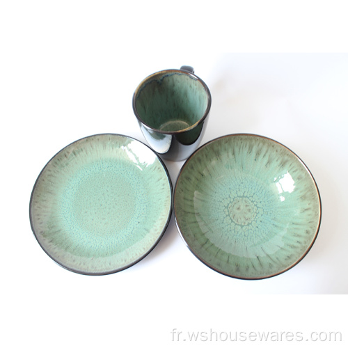 STONWARE 16PCS Reactif Glaze Dinner Ensemble